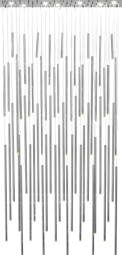 KARE Design Lampadario Living Vegas Deluxe Cromo Led - KARE> Lampadari E Lampade A Sospensione