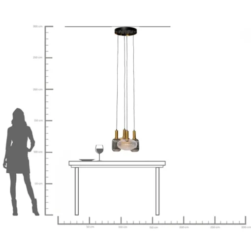KARE Design Lampadario Lobby Quattro Ø50cm - KARE> Lampadari E Lampade A Sospensione