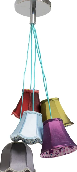 KARE Design Lampadario Pendente  "Saloon Flowers 5" paralumi - KARE> Lampadari E Lampade A Sospensione