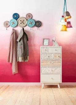 KARE Design Lampadario Pendente  "Saloon Flowers 5" paralumi - KARE></noscript> Lampadari E Lampade A Sospensione