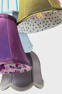 KARE Design Lampadario Pendente  "Saloon Flowers 5" paralumi - KARE></noscript> Lampadari E Lampade A Sospensione