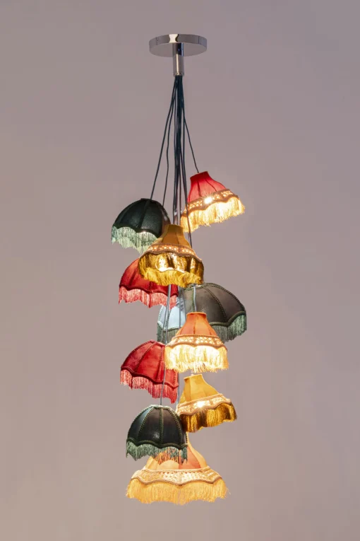 KARE Design Lampadario Saloon Fringes 9 - KARE> Lampadari E Lampade A Sospensione
