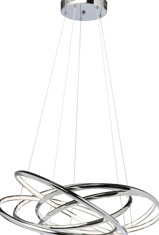 KARE Design Lampadario Saturn Led Cromo Grande - KARE> Lampadari E Lampade A Sospensione