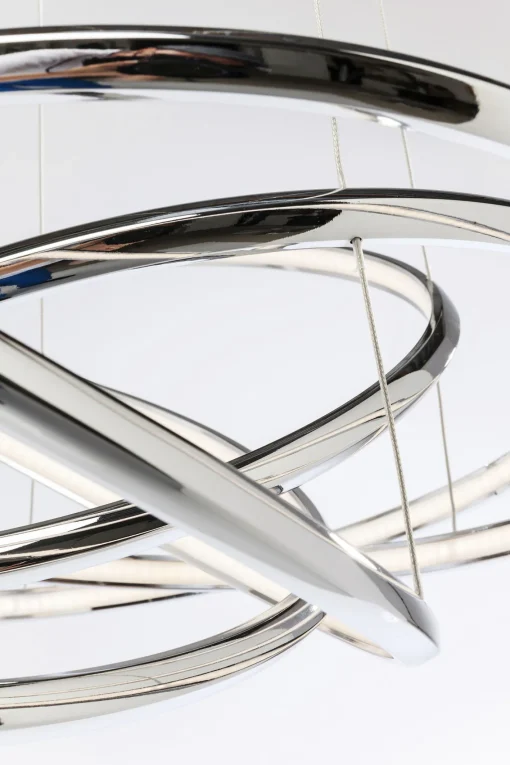 KARE Design Lampadario Saturn Led Cromo Grande - KARE> Lampadari E Lampade A Sospensione