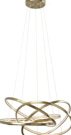 KARE Design LAMPADARIO SATURN LED ORO GRANDE - KARE></noscript> Lampadari E Lampade A Sospensione
