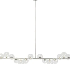 KARE Design LAMPADARIO SCALA BALLS CHROMO 150CM - KARE> Lampadari E Lampade A Sospensione