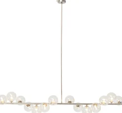 KARE Design LAMPADARIO SCALA BALLS CHROMO 150CM - KARE></noscript> Lampadari E Lampade A Sospensione