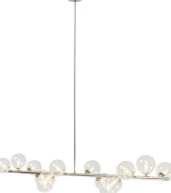 KARE Design LAMPADARIO SCALA BALLS CHROMO 150CM - KARE></noscript> Lampadari E Lampade A Sospensione