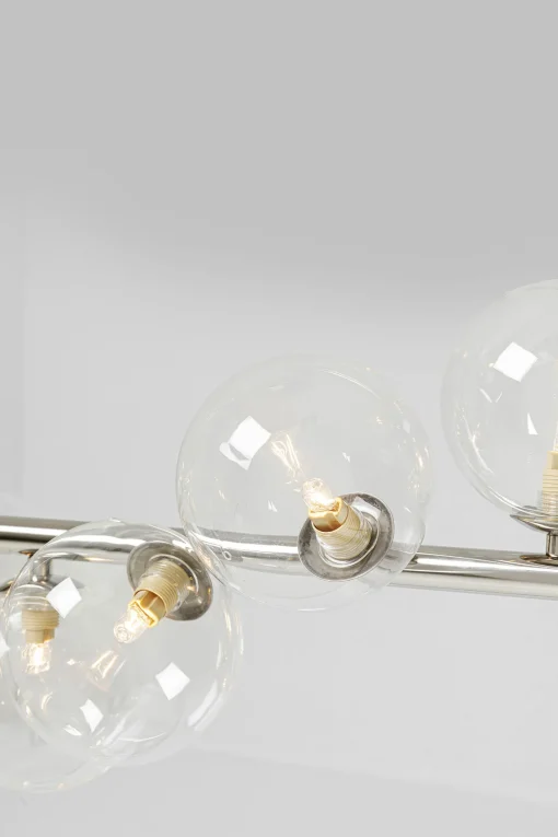 KARE Design LAMPADARIO SCALA BALLS CHROMO 150CM - KARE> Lampadari E Lampade A Sospensione