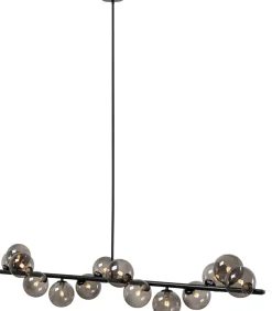 KARE Design LAMPADARIO SCALA BALLS NERO 150CM - KARE></noscript> Lampadari E Lampade A Sospensione