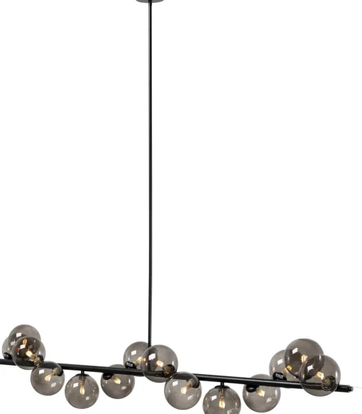 KARE Design LAMPADARIO SCALA BALLS NERO 150CM - KARE> Lampadari E Lampade A Sospensione