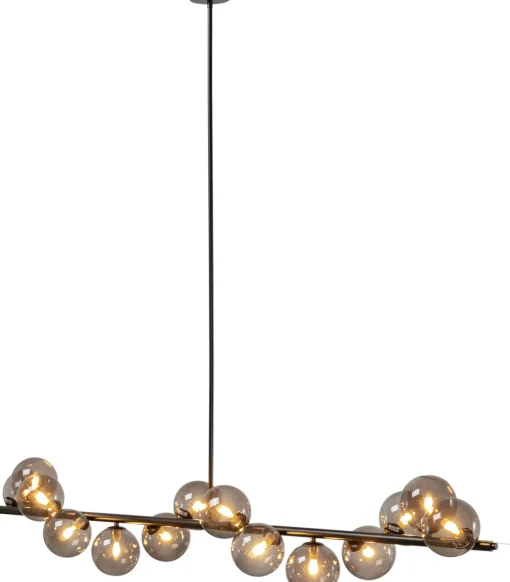 KARE Design LAMPADARIO SCALA BALLS NERO 150CM - KARE> Lampadari E Lampade A Sospensione