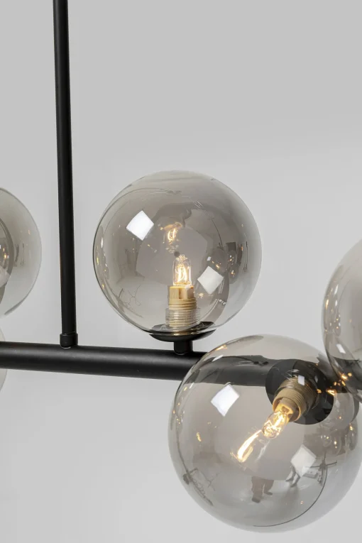 KARE Design LAMPADARIO SCALA BALLS NERO 150CM - KARE> Lampadari E Lampade A Sospensione