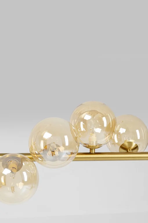 KARE Design LAMPADARIO SCALA BALLS OTTONE 150CM - KARE> Lampadari E Lampade A Sospensione