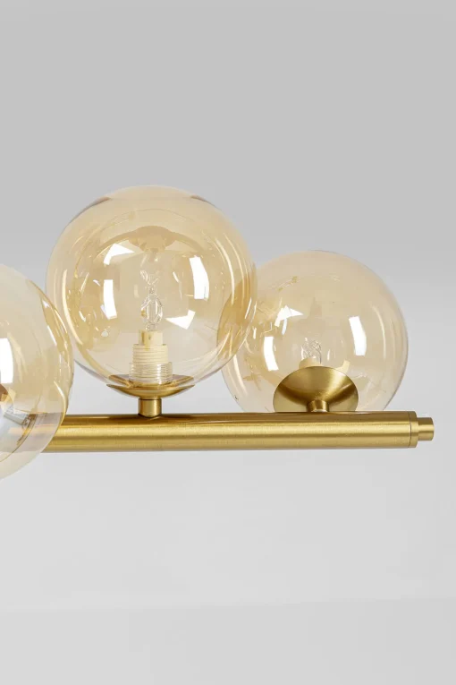 KARE Design LAMPADARIO SCALA BALLS OTTONE 150CM - KARE> Lampadari E Lampade A Sospensione