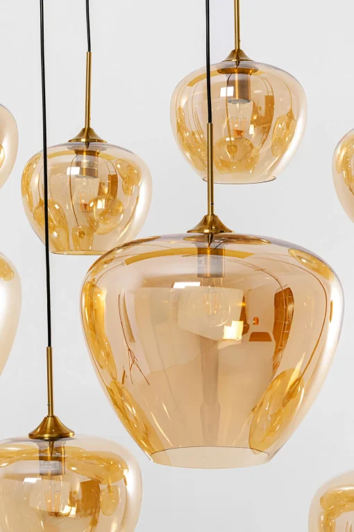 KARE Design Lampadario Sphere Amber 160cm - KARE> Lampadari E Lampade A Sospensione