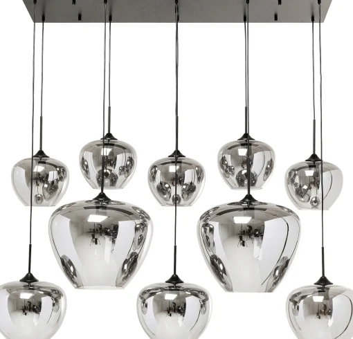 KARE Design Lampadario Sphere Smoke 160cm - KARE> Lampadari E Lampade A Sospensione