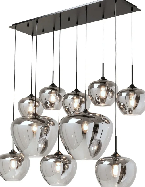 KARE Design Lampadario Sphere Smoke 160cm - KARE> Lampadari E Lampade A Sospensione