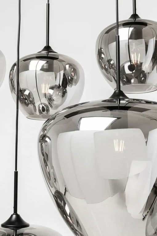 KARE Design Lampadario Sphere Smoke 160cm - KARE> Lampadari E Lampade A Sospensione