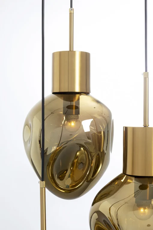 KARE Design Lampadario Supernova Ambra Tre Ø45cm - KARE> Lampadari E Lampade A Sospensione