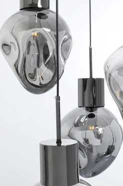 KARE Design Lampadario Supernova Smoky Cinque Ø50cm - KARE></noscript> Lampadari E Lampade A Sospensione