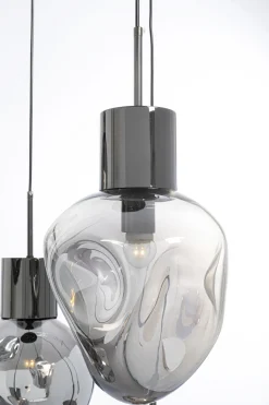 KARE Design Lampadario Supernova Smoky Cinque Ø50cm - KARE></noscript> Lampadari E Lampade A Sospensione