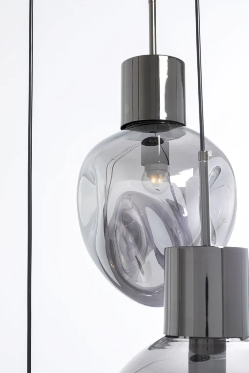 KARE Design Lampadario Supernova Smoky Tre Ø45cm - KARE> Lampadari E Lampade A Sospensione