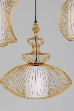KARE Design LAMPADARIO SWING IRON TRE ORO - KARE></noscript> Lampadari E Lampade A Sospensione