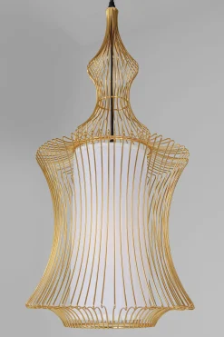KARE Design LAMPADARIO SWING IRON TRE ORO - KARE></noscript> Lampadari E Lampade A Sospensione