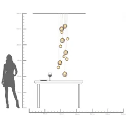 KARE Design Lampadario Symphony cromato - KARE></noscript> Lampadari E Lampade A Sospensione