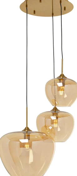 KARE Design Lampadario Tulip Brass Ø45cm - KARE> Lampadari E Lampade A Sospensione