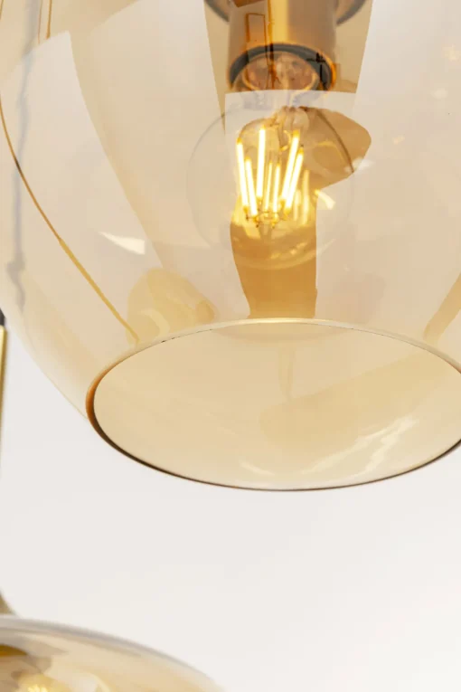 KARE Design Lampadario Tulip Brass Ø45cm - KARE> Lampadari E Lampade A Sospensione