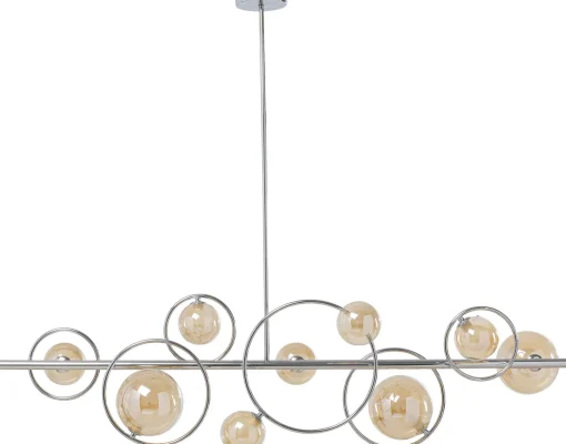 KARE Design Lampadario Universe cromo 110cm - KARE> Lampadari E Lampade A Sospensione