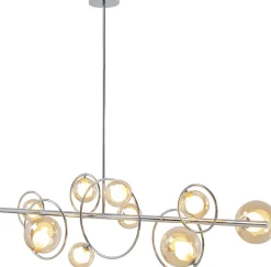 KARE Design Lampadario Universe cromo 110cm - KARE> Lampadari E Lampade A Sospensione