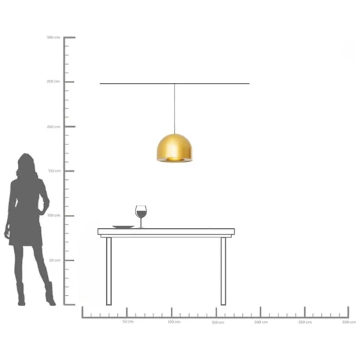 KARE Design Lampadario Zen oro Ø40cm - KARE> Lampadari E Lampade A Sospensione