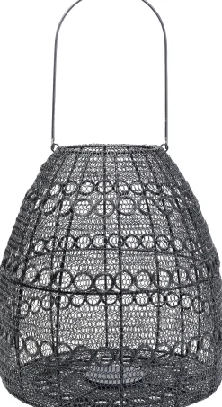 KARE Design Lanterna Hayat Cone nero 37cm - KARE> Lanterne