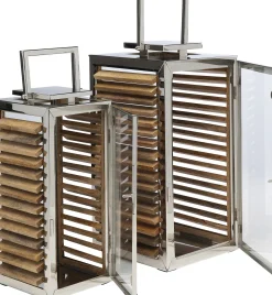 KARE Design Lanterna Lamella 50cm - KARE> Lanterne