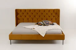 KARE Design Letto Audrey Oro 160x200 cm - KARE> Letti