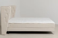 KARE Design Letto boxspring Benito Moon crema 180x200cm - KARE> Letti