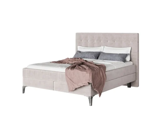 KARE Design Letto boxspring Benito Star crema 160x200cm - KARE> Letti