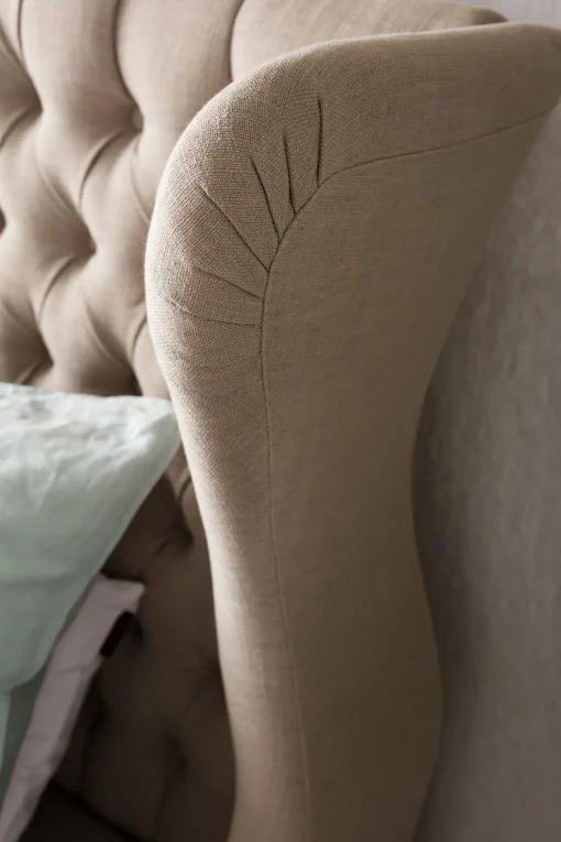 KARE Design Letto City Spirit 180x200 Cm Lino Naturale - KARE> Letti