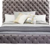 KARE Design Letto Desire 180x200 Cm Grigio Argento - KARE> Letti