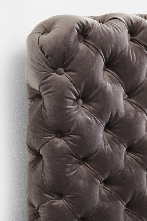 KARE Design Letto Desire 180x200 Cm Grigio Argento - KARE> Letti