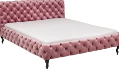 KARE Design Letto Desire 160x200cm Velluto Rosa - KARE></noscript> Letti