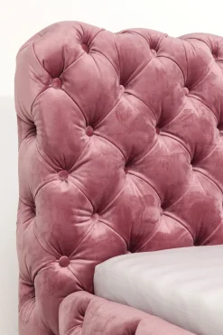 KARE Design Letto Desire 160x200cm Velluto Rosa - KARE></noscript> Letti