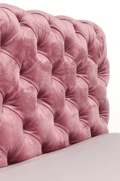 KARE Design Letto Desire 180x200cm Velluto Rosa - KARE></noscript> Letti