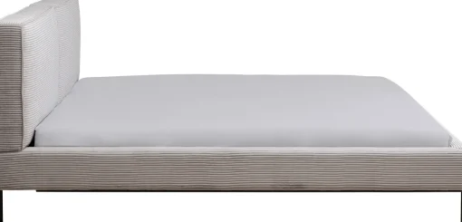 KARE Design Letto East Side Cord grigio 180x200cm - KARE> Letti
