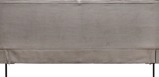 KARE Design Letto East Side Cord grigio 180x200cm - KARE> Letti