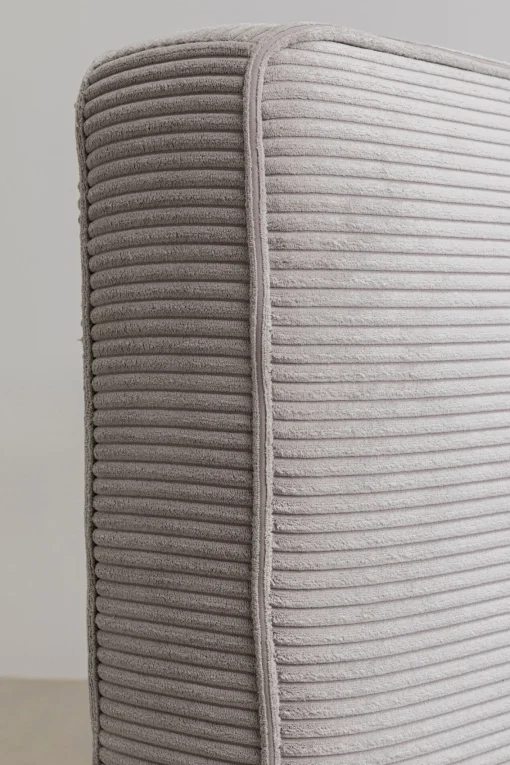 KARE Design Letto East Side Cord grigio 180x200cm - KARE> Letti