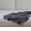 KARE Design Letto East Side velluto a coste grigio 160x200 - KARE> Letti
